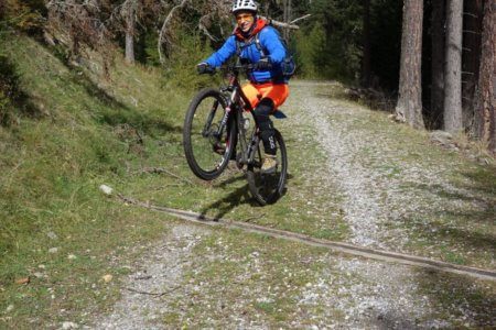 Dirk auf dem Mountainbike