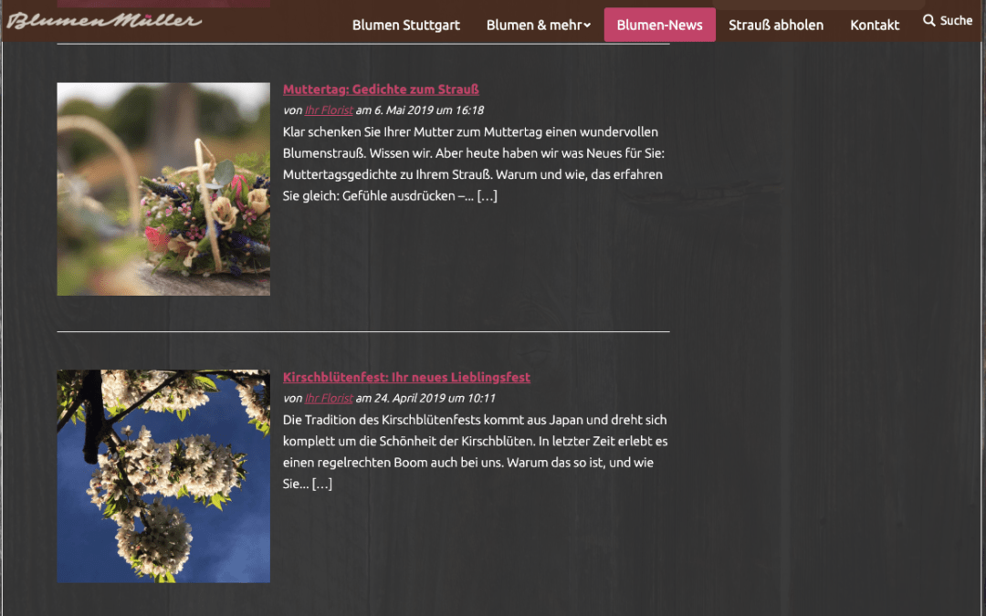 Blumen-News