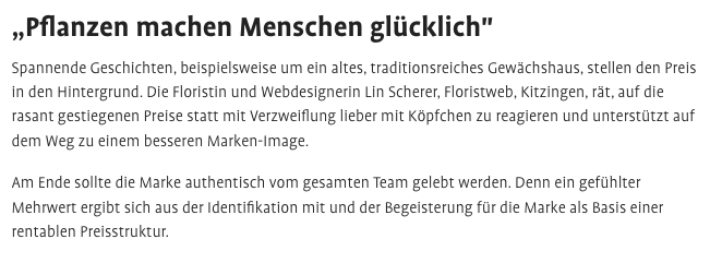 DEGA Gartenbau über den 27. Bayerischen Marketingtag in Würzburg